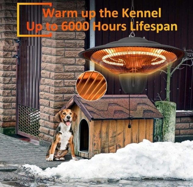Outdoor electric heater