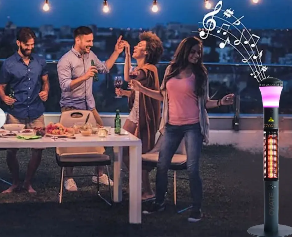 Nightclub patio heater waterproof